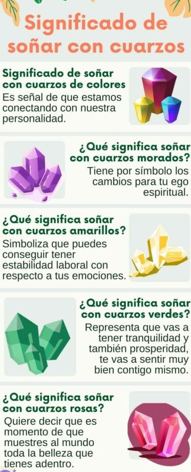 ¿Qué Significa Soñar Con Cuarzos?