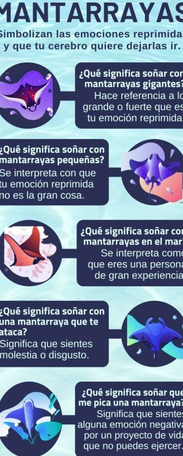 ¿Qué Significa Soñar Con Mantarrayas?