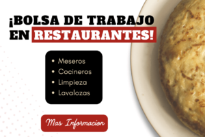 Restaurante busca personal para diferentes sectores
